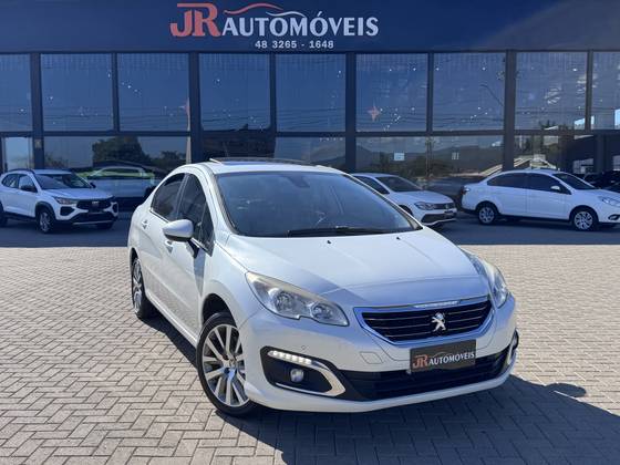 PEUGEOT 408 1.6 GRIFFE 16V TURBO GASOLINA 4P AUTOMÁTICO PEUGEOT 408 1.6 GRIFFE 16V TURBO GASOLINA 4P AUTOMÁTICO